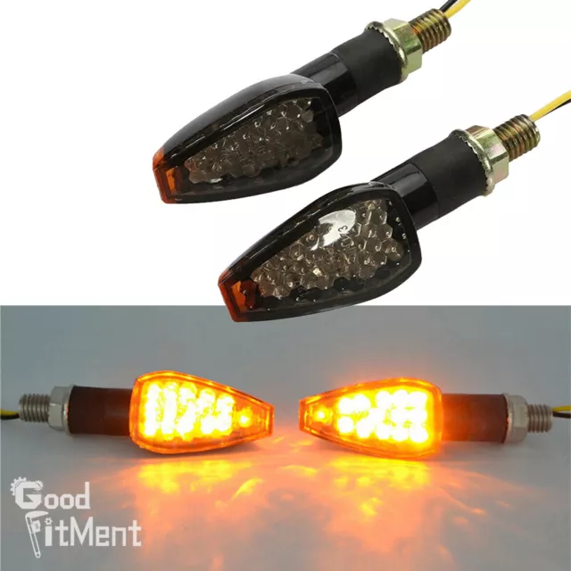 Motorrad Blinker Licht E-GeprüFt Für Kawasaki ZX600 ZX1000 Ninja ZX-6R ZX-10R 2