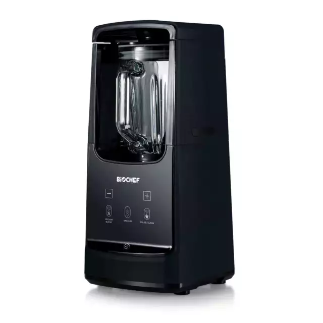 BioChef Astro Vacuum Blender - High Speed Power Blender Smoothie Maker - Black