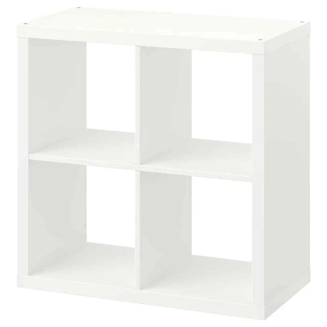 IKEA KALLAX SHELVING unit, white 77x77 cm £65.99 PicClick UK