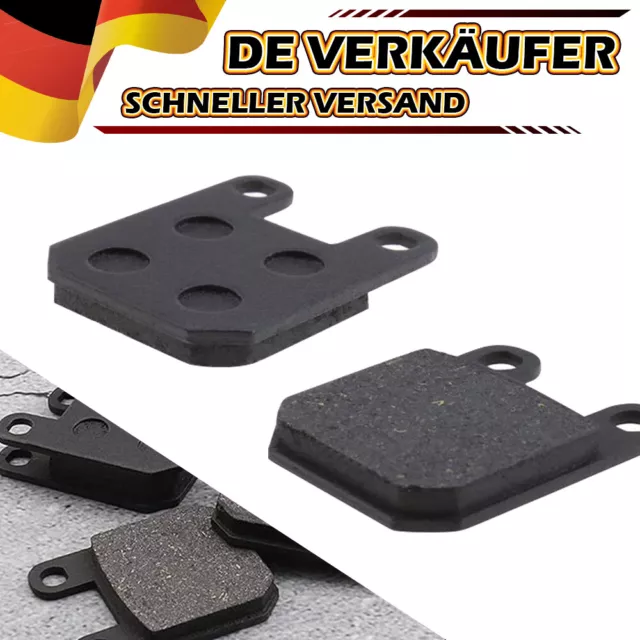 4 Pcs Bremsbelagsatz Vorne Hinten für Peugeot Speedfight 2 Jetforce C-Tech