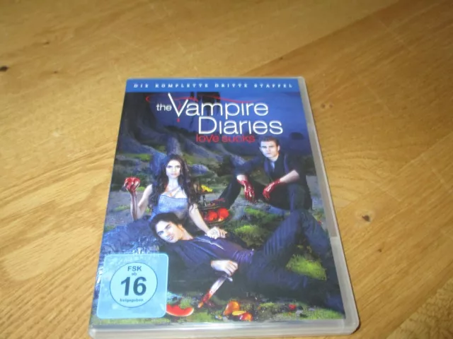 DVD - The Vampire Diaries - Love Sucks- komplette 3 Staffel