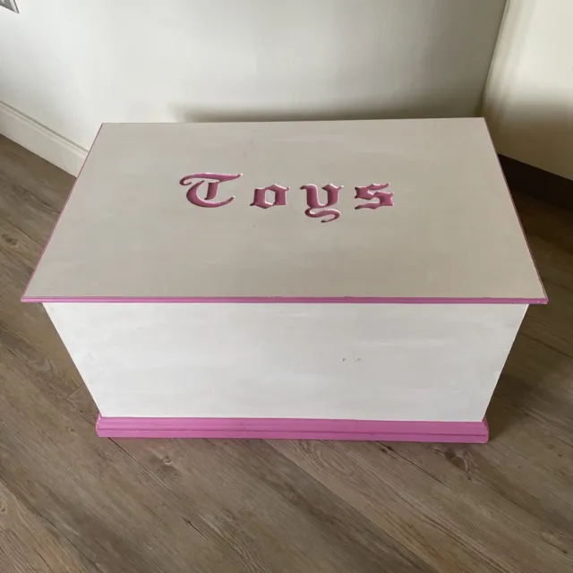 Kids Toy Box (Solid Wood)