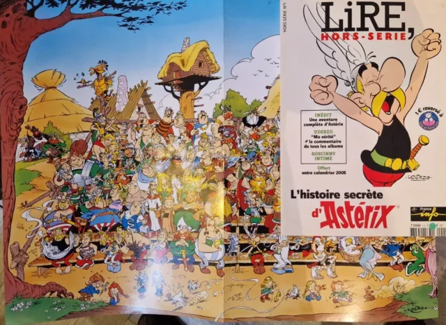 Neuf : Magazine Hors-série N° 1 : Asterix avec poster de l'année 2005 - Complet
