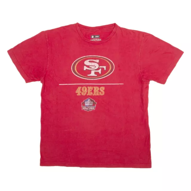 NFL San Francisco 49ers Hall Of Fame Mens T-Shirt Red USA XL