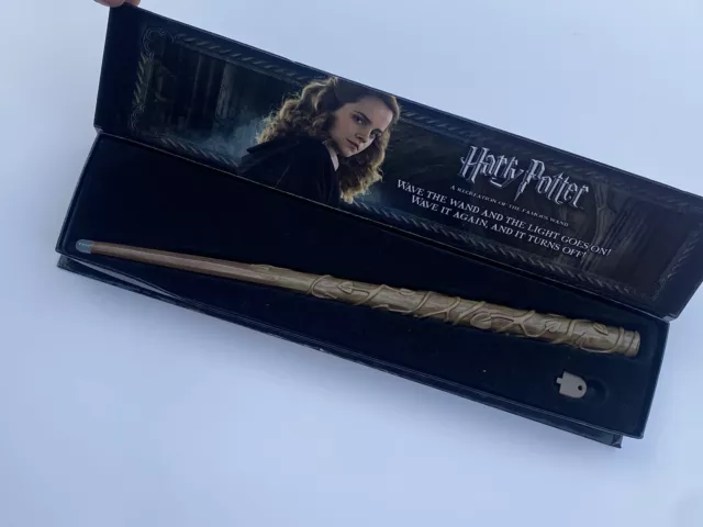 Harry Potter The Noble Collection Hermione Granger's Wand w/ Illuminating Tip