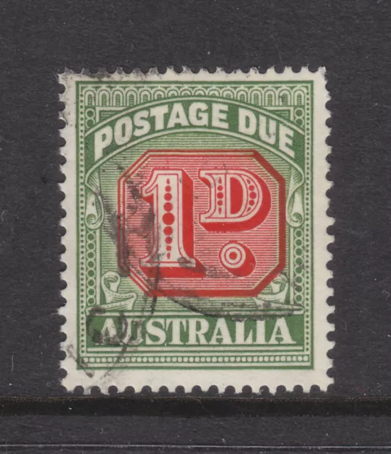 POSTAGE DUES AUSTRALIA:   1d   SG D132a  DIE2   NO WMK    F.USED