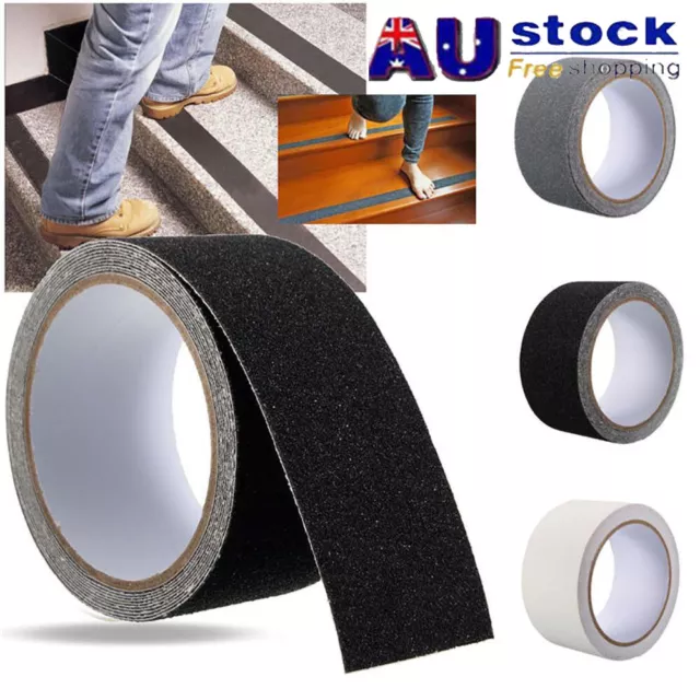 Safe Anti Slip Stair Tapes Harmless Rubber DIY Bathroom Non-slip Stickers Tape