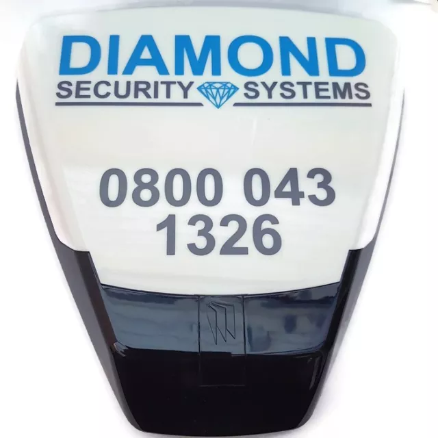 Pyronix Deltabell Negro Falsa Alarma Falsa Doble Intermitente LED GARANTÍA DE POR VIDA