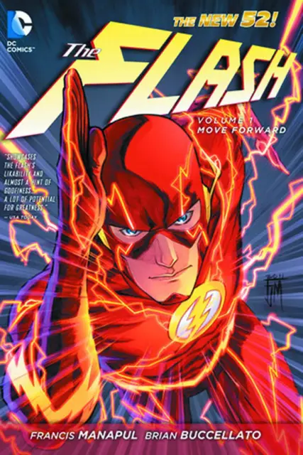 Flash New 52 Vol 1 Move Forward Hardcover HC Graphic Novel