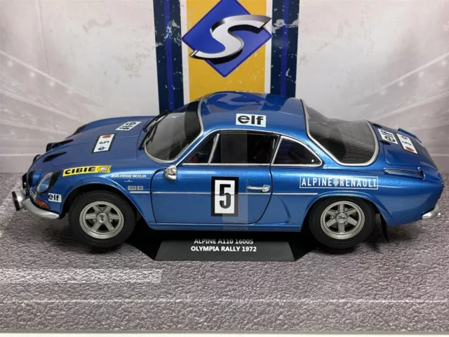 Alpin A110 1600S OLYMPIA Rally 1972 1:18 Echelle Solido 1804205