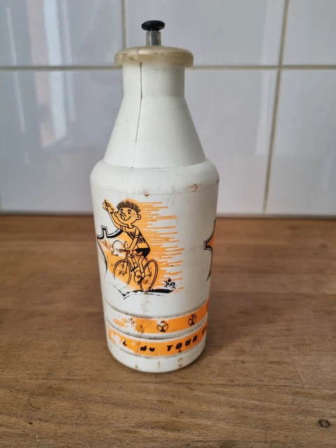Bidon/gourde Alu Cyclisme Vintage - Vélo De Course - Fabriqué En France