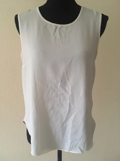 Wonens Top Atmosphere Size 12 Ivory