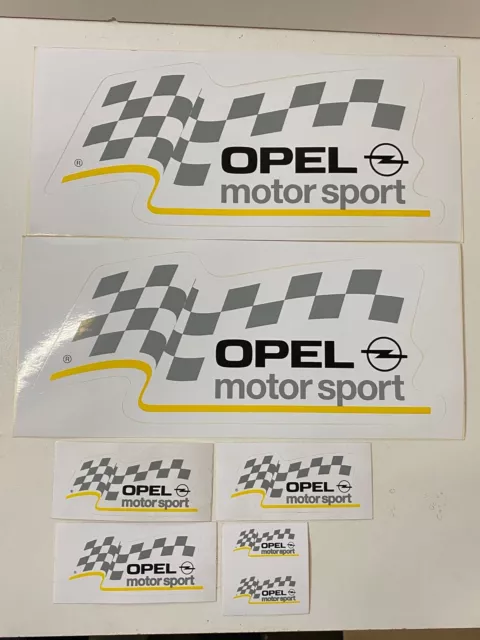 Opel Sports Mind Aufkleber sticker set Manta B Motorsport R Astra