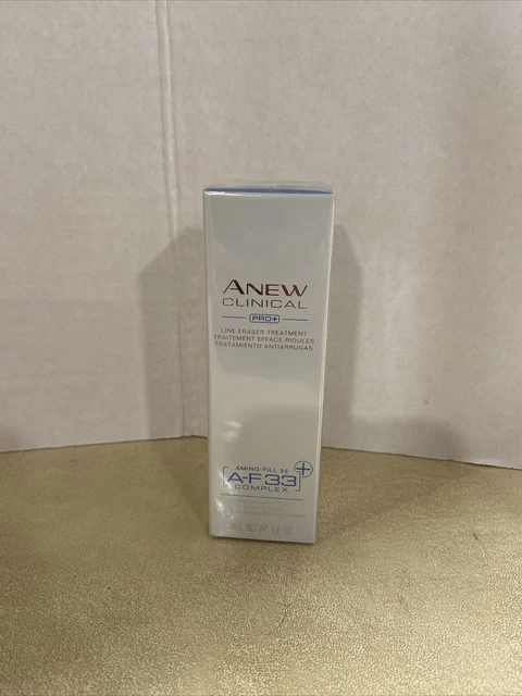 Avon Anew Clinical Pro+ Line Eraser Treatment A-F33 Complex 1.0 oz New Sealed