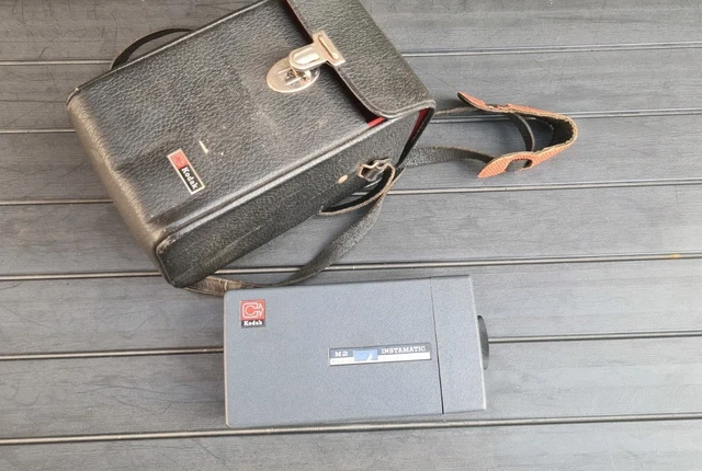 VINTAGE KODAK CAMERA Instamatic M2 Movie With Case PicClick UK