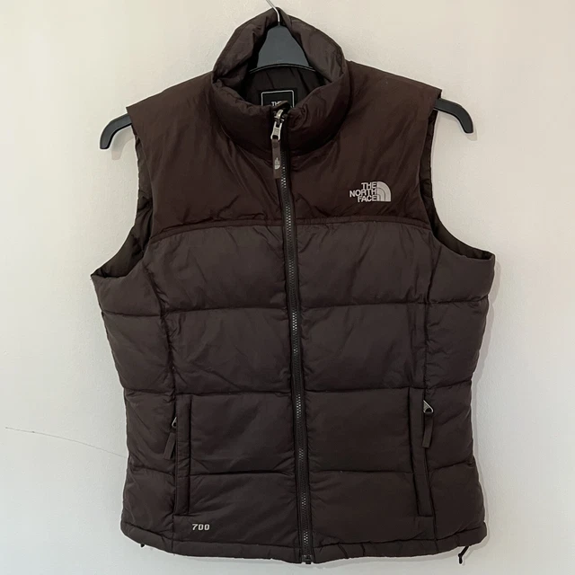The North Face Weste Damen klein braun neu 700 Daunenwärmer Damen