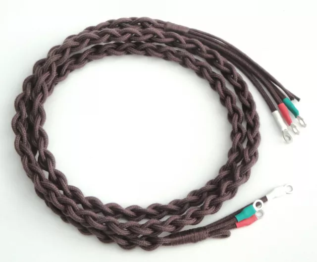 Top Quality Braided Plaited Handset Cord Bakelite GPO Telephones - All Colours 2