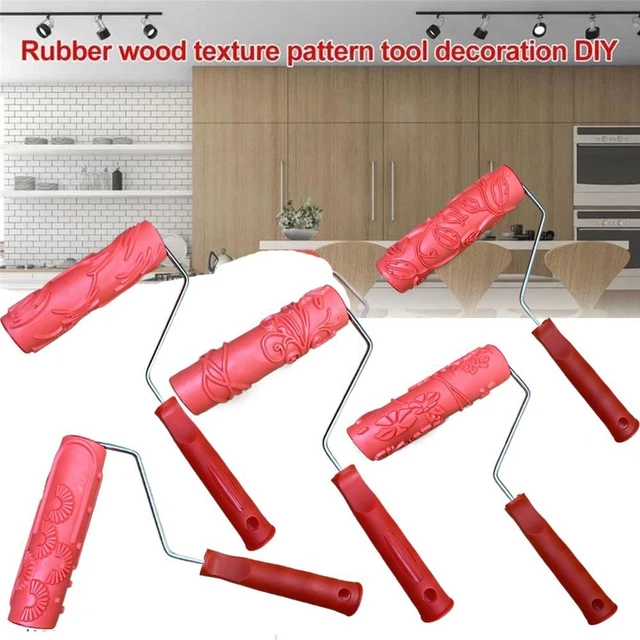 ARTS WOOD GRAIN Paint Roller DIY Painting Grain Pattern Tool Paint