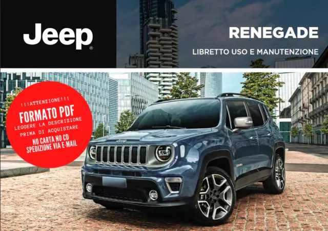 Libretto istruzioni uso e manutenzione in PDF Jeep Renegade edizione 2020