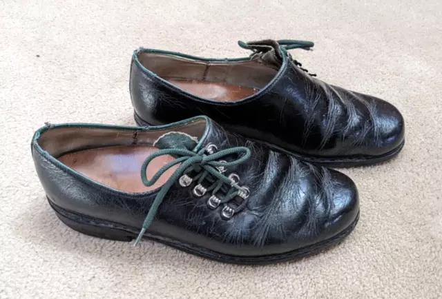 Original Vintage Lederhosen Shoes German Bavarian Oktoberfest EU 9 1/2 = US 10 Original Vintage Lederhosen Shoes German Bavarian Oktoberfest EU 9 1/2 = US 10