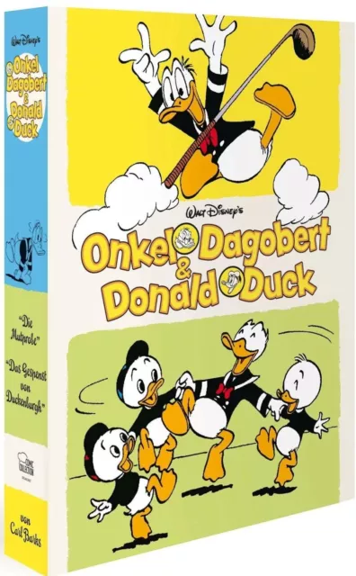 Onkel Dagobert und Donald Duck von Carl Barks - Schuber 1947-1948 ✅ 2 Hardcover!