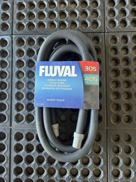 Fluval 305/405 Ribbed Hosing. Length 3M( 9.8”). Diameter 17MM. Brand New.