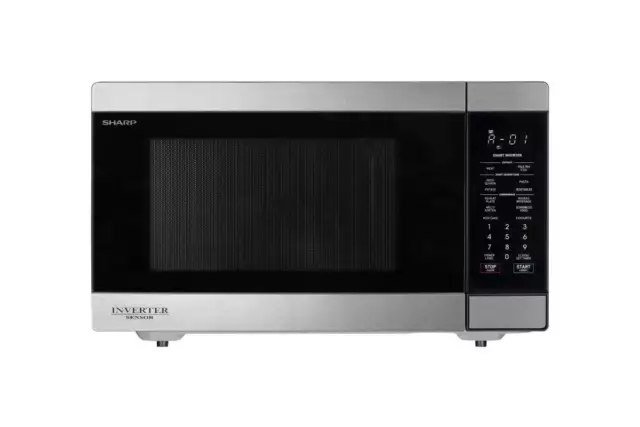 Sharp 45L Microwave with Smart Inverter & Sensor - Stainless Steel - R45SVST