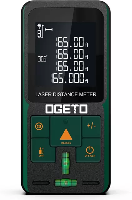Télémètre Laser Numérique,HANMATEK LM50 50m Mètre Laser numérique