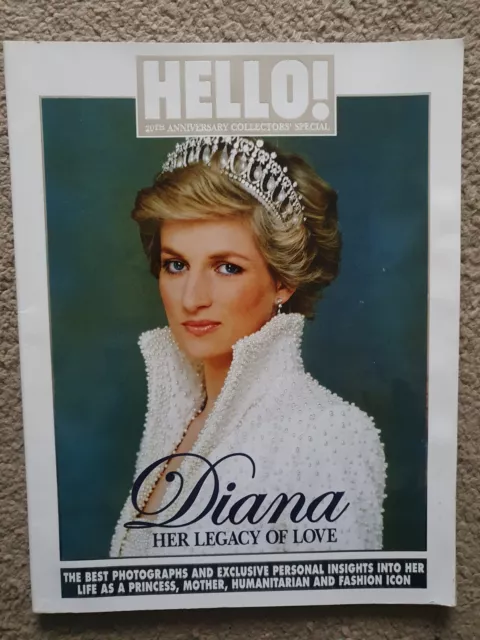 Hello Magazine Princess Diana 20th Anniversary Collectors’ Special