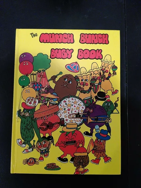 The Munch Bunch Busy Book - 1980s vintage