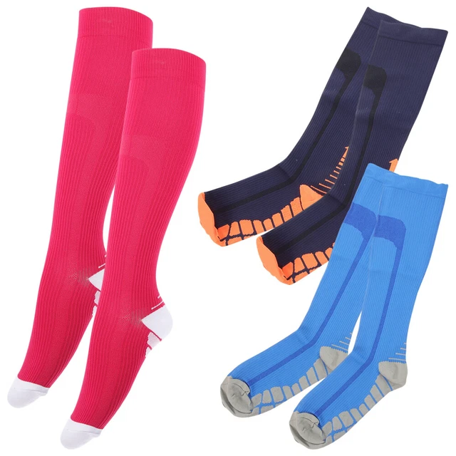 3 paia calze a compressione outdoor nylon calze adatte alla pelle