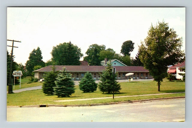 Crystal Falls, MI-Michigan, Four Seasons Motel Vintage Postcard