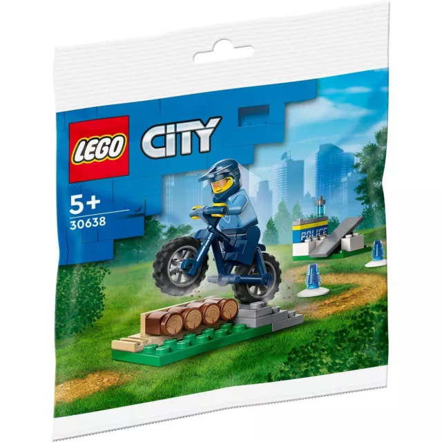 CITY LEGO Polybag Set 30638 Police Bicycle Training Mini Build Rare Collectable