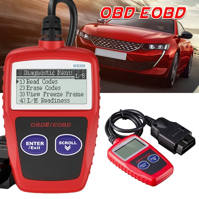 OBD2 LAUNCH CAR Engine Diagnostic Scanner Fault Code Reader Erase