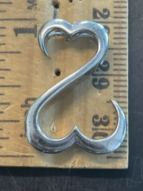 Jwbr Jane Seymour Open Heart Sterling Silver Pendant 925