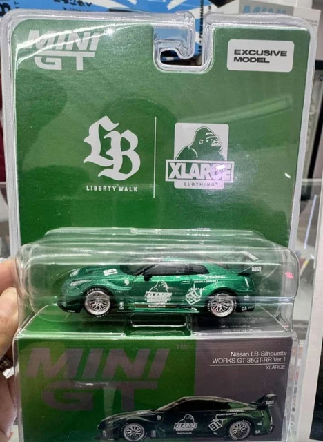 MINI GT 718 LB WORKS Nissan GT-R R35 Type 2 Salão Diecast 5 Brazil