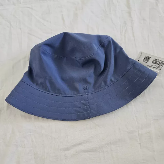 Lululemon Both Ways Bucket Hat Water Drop/Veiled Floral Black Size Medium/ Large