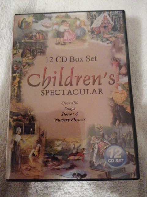 CHILDREN'S SPECTACULAR 12 CD Box Set. Songs Stories & Nursery Rhymes. £ ...
