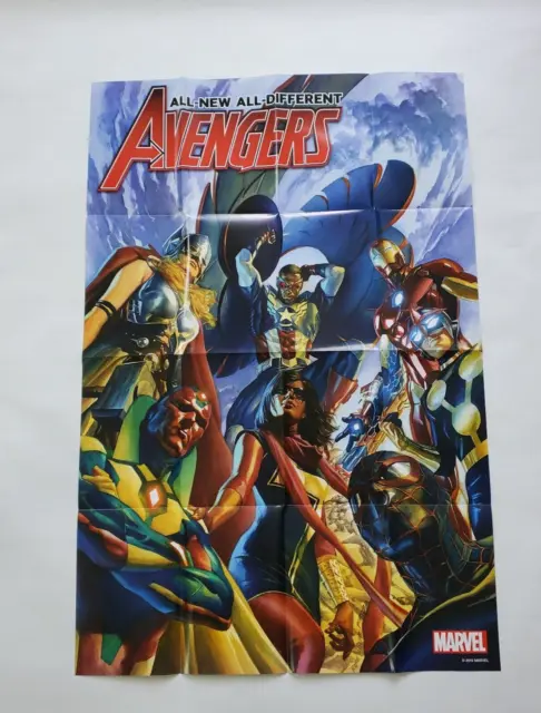 Marvel Comics All New All Different Avengers 2015 Poster Comic Shop 36" x 24"