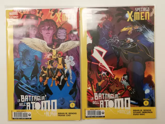 SPECIALE X-MEN La Battaglia Dell'Atomo 1 ALPHA/2 OMEGA Brian M. Bendis Marvel