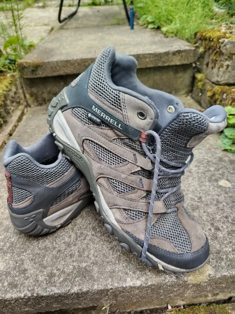 merrell alverstone gore tex mens walking shoes