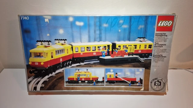 LEGO 7740 Intercity Passenger Train Scatola Lego Treno 12v Legoland 