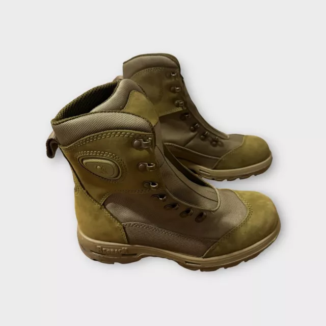 REBACK TACTICAL COMBAT Boots Green Khaki Outdoor With Vibram Sole New ...