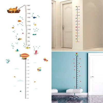 Kids Growth chart,Tukistore Bambini Altezza Crescita Grafico misurazione per cameretta nursery Wall Decor decorazione per stanza rimovibile altezza grafico di crescita 