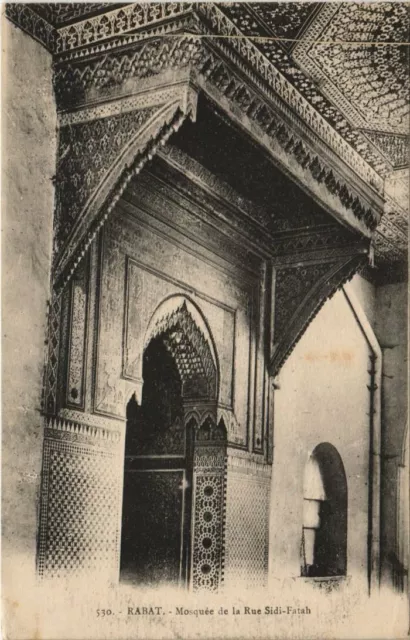CPA AK MAROC RABAT Mosquée de la Rue SIDI-Fatah (31475)
