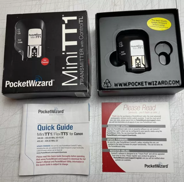 PocketWizard Mini TT1 Radio Transmitter - Canon TT1-C-US - Pocket Wizard