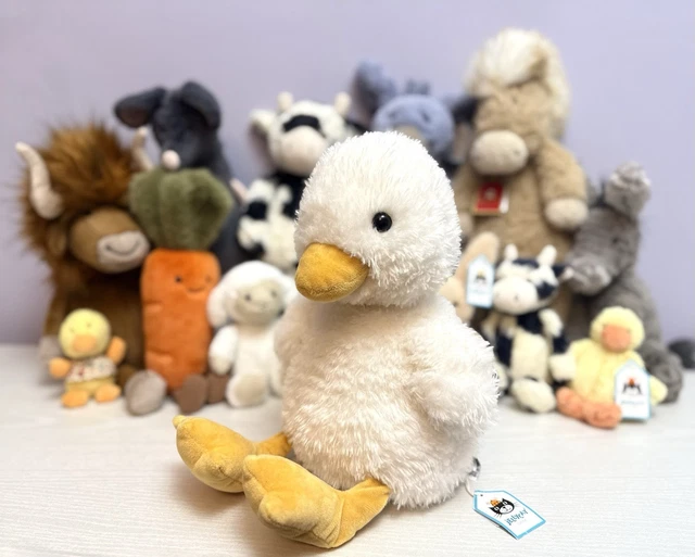JELLYCAT RARE RETIRED Dory Duck, Brand New With Tags, Genuine £285.00 ...