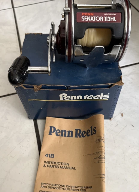 8298 PENN SENATOR Ⅱ 113HL Special 4/0 Penn 113HL Special 4/0 Senator High Speed Fishing Reel with