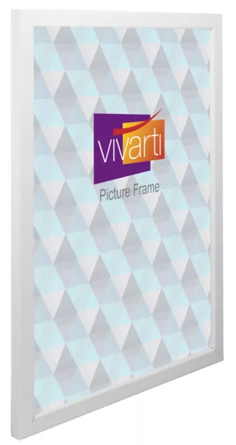 Vivarti A1 A2 A3 A4 A5 White Ready Made Modern Thin Photo Picture Poster Frame