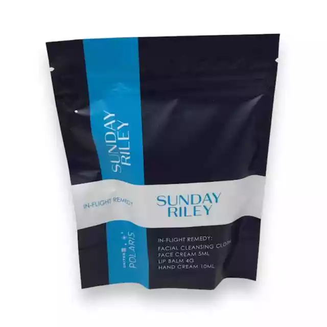 Sunday Riley POLARIS In-Flight Remedy Amenity Kit Travel Pack Sealed